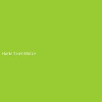 Harte Samt-M&uuml;tze