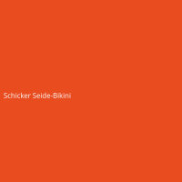Schicker Seide-Bikini
