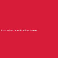 Praktischer Leder-Briefbeschwerer
