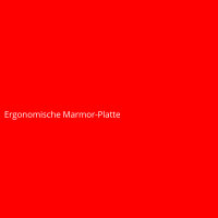Ergonomische Marmor-Platte