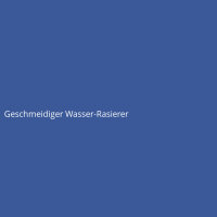 Geschmeidiger Wasser-Rasierer